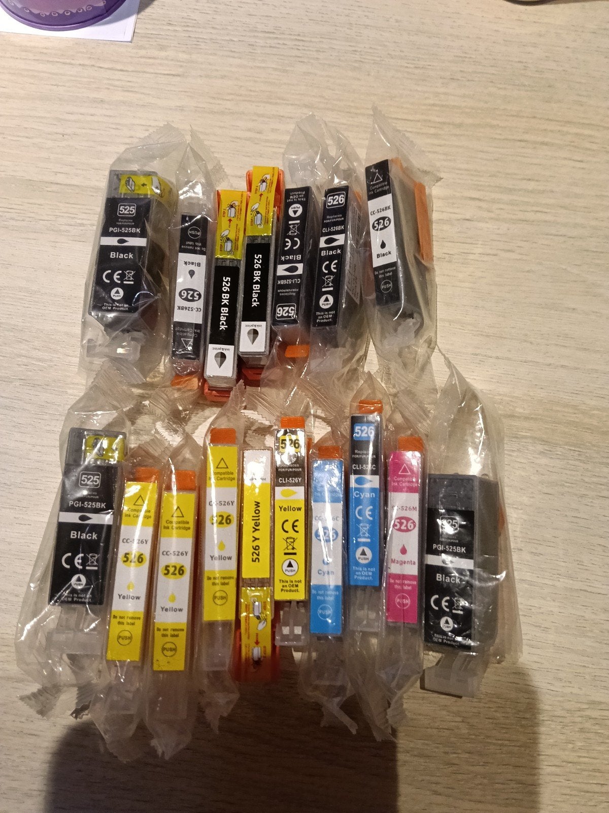 Inktpatronen canon 525 en 526, Computers en Software, Ophalen, Nieuw
