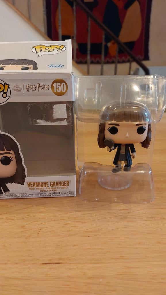 Funko pop Hermelien, Ophalen