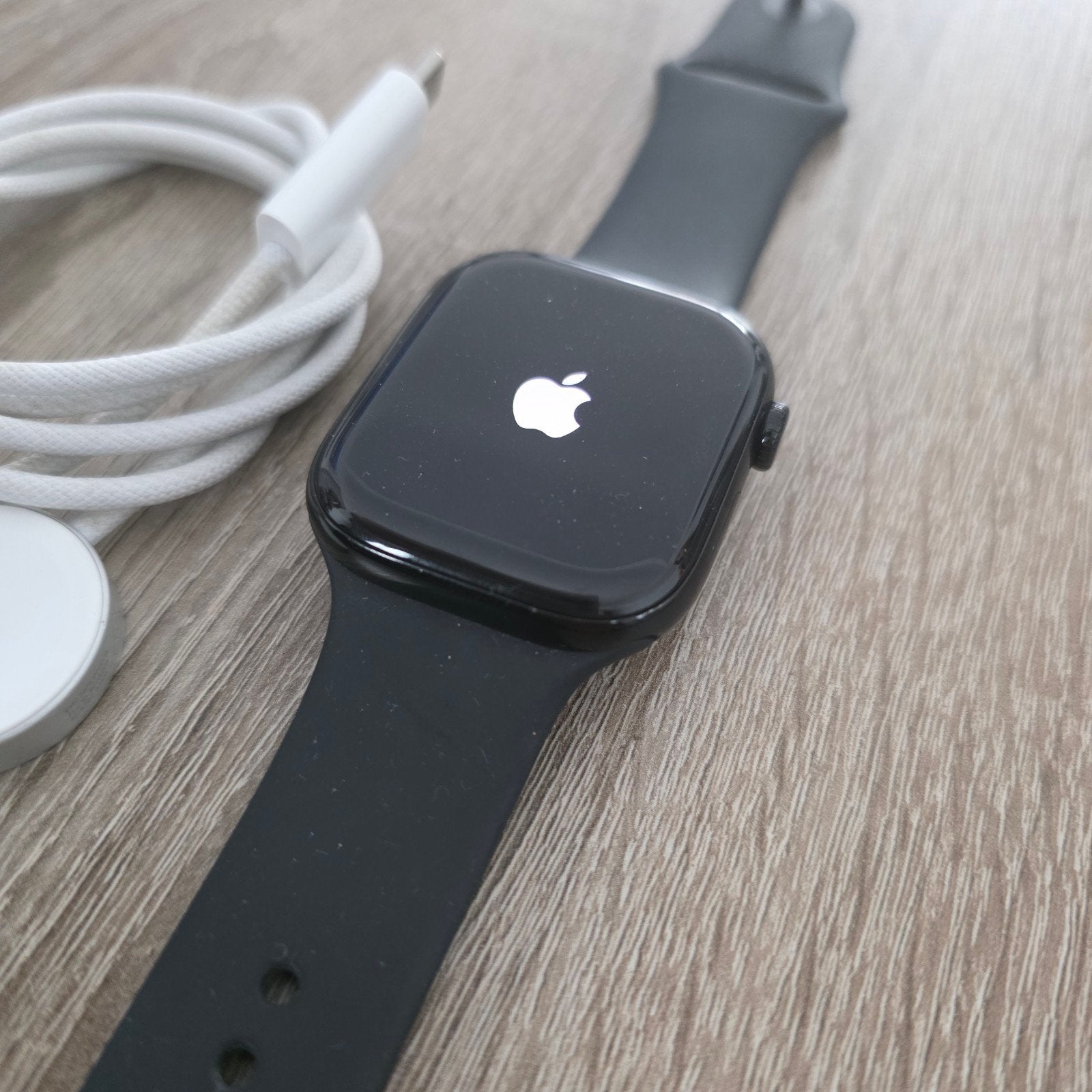 Apple Watch Series 10 46mm LTE Jet Black, Handtassen en Accessoires, Smartwatches, Ophalen