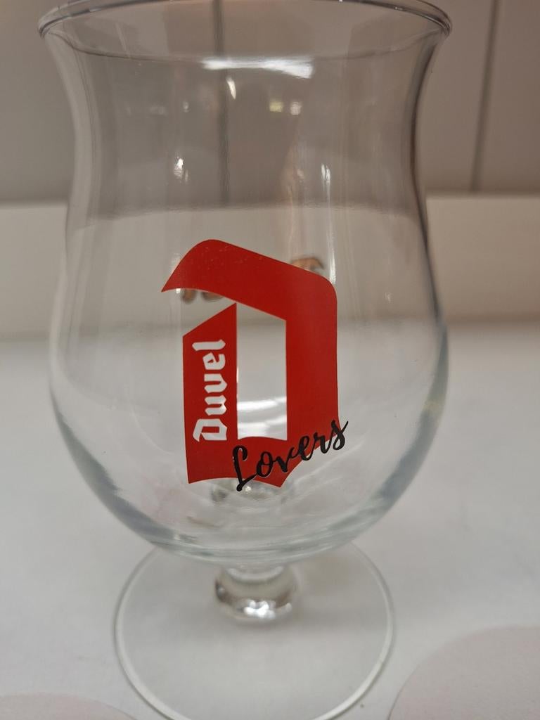 Duvel Lovers glas, Verzamelen, Biermerken, Ophalen of Verzenden, Duvel