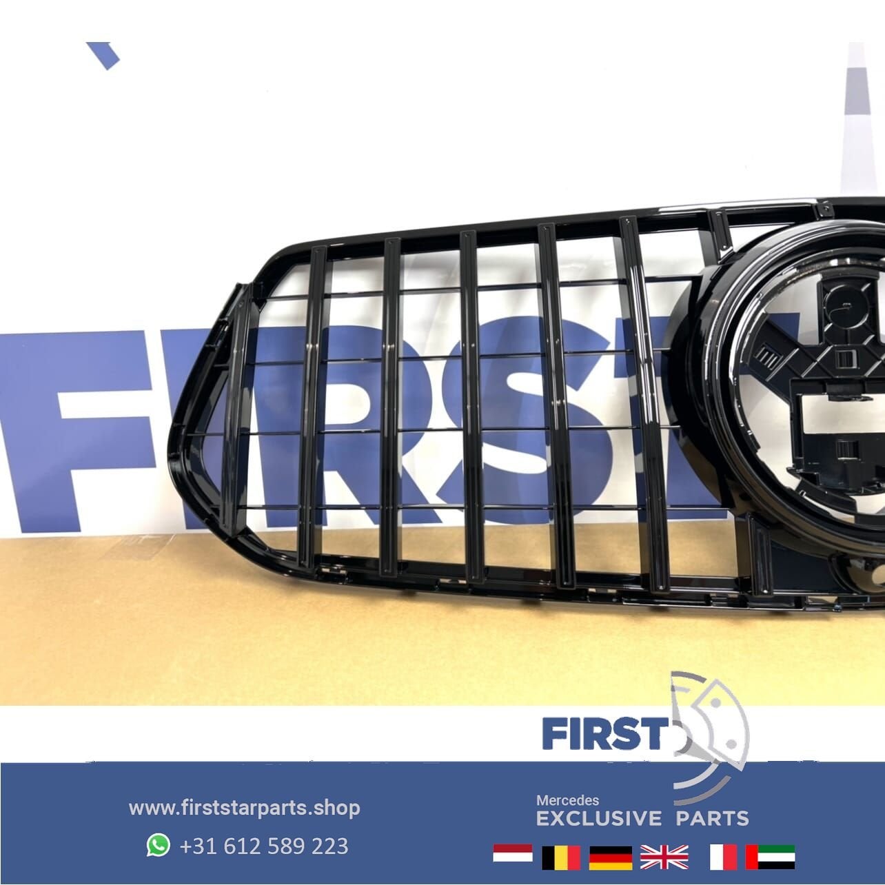 W167 C167 GLE AMG GT GRIL 2019-2022 PANAMERICANA STYL GRILLE, Gebruikt, -, Ophalen of Verzenden, -