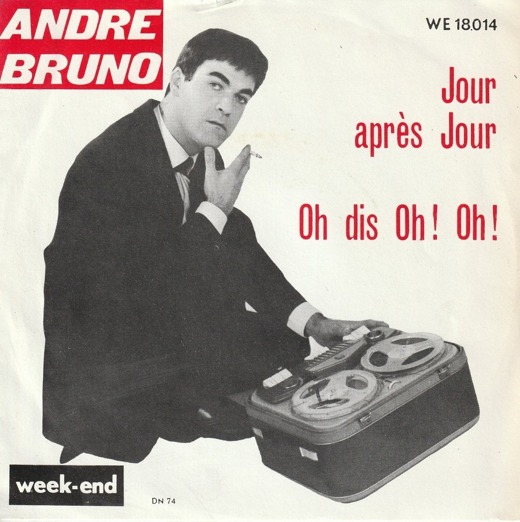 André Bruno - Jour après jour, Cd's en Dvd's, Gebruikt, Fotohoes, Overige genres, 7 inch
