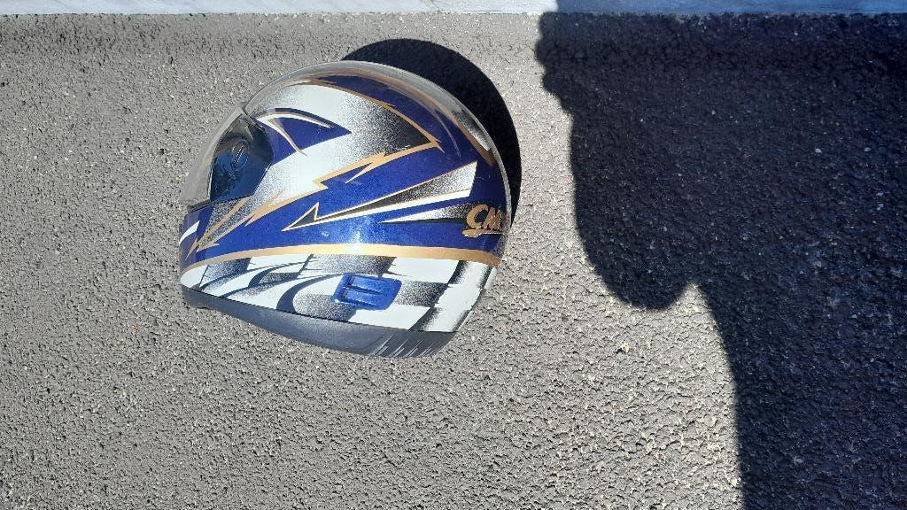 casque moto à donner, Enlèvement