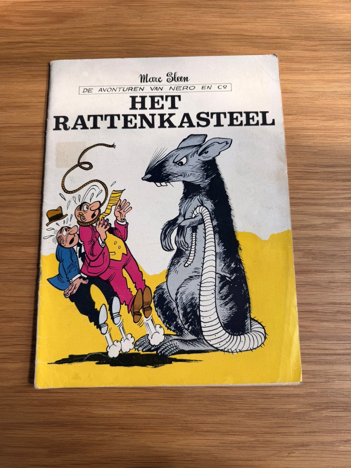 Strip Marc Sleen het rattenkasteel, Boeken, Eén stripboek, Ophalen of Verzenden, Gelezen