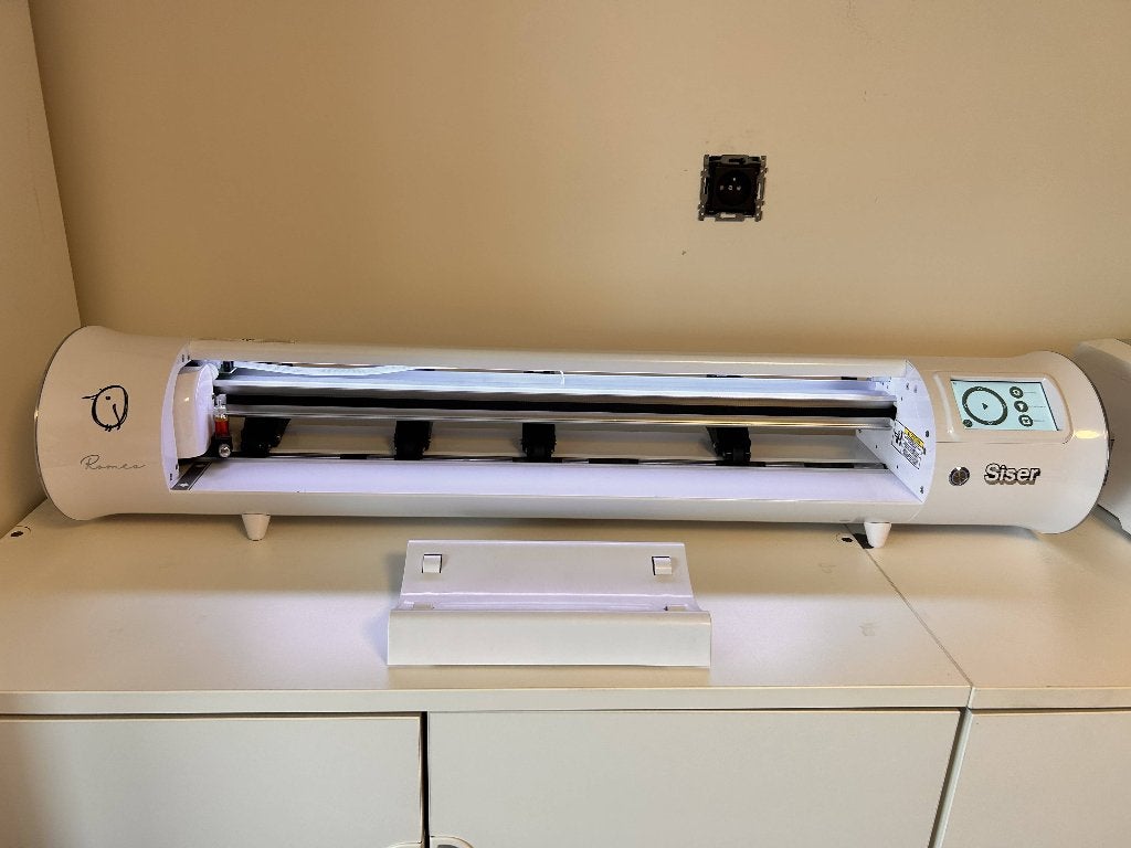 snijplotter en alle benodigheiden erbij!, Ophalen, Textiel, Zo goed als nieuw, Machine