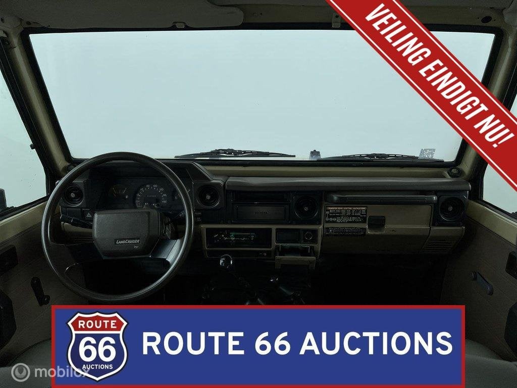 Toyota Land Cruiser | 1987 | Route 66 Auctions, Autos, Achat, Entreprise, Boîte manuelle, Autre carrosserie