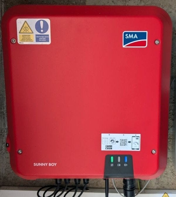 Onduleur SMA Sunny Boy 4.0 (Modèle AV-41) – Excellent état, Bricolage & Construction, Enlèvement, Comme neuf, Système complet