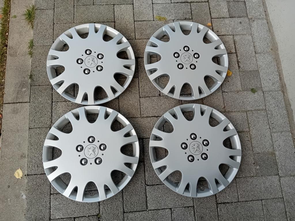 Wieldeksels Peugeot 3008 - 5008 - 308 307 2008 16inch 🚖, Ophalen of Verzenden, Gebruikt