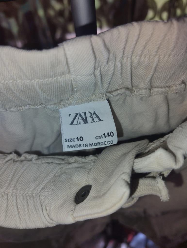 Pantalon zara, Beige, Comme neuf, Taille 46 (S) ou plus petite, Enlèvement ou Envoi