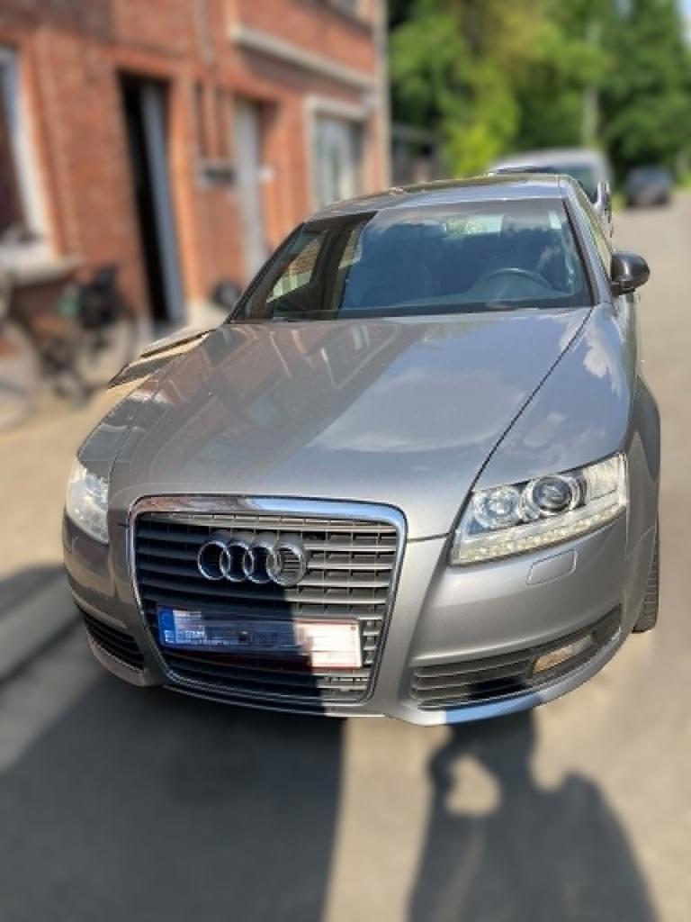 Audi A6, Auto's, Audi, Leder en Stof, 170 kW, Grijs, Particulier