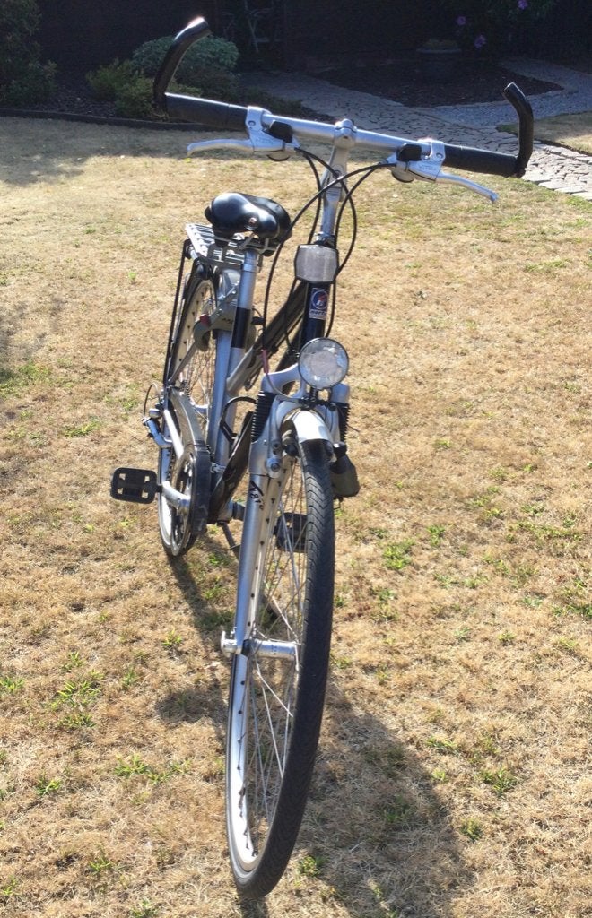 Damesfiets, Fietsen en Brommers, Fietsen | Dames | Damesfietsen, Gebruikt, Versnellingen, 50 tot 53 cm, Ophalen