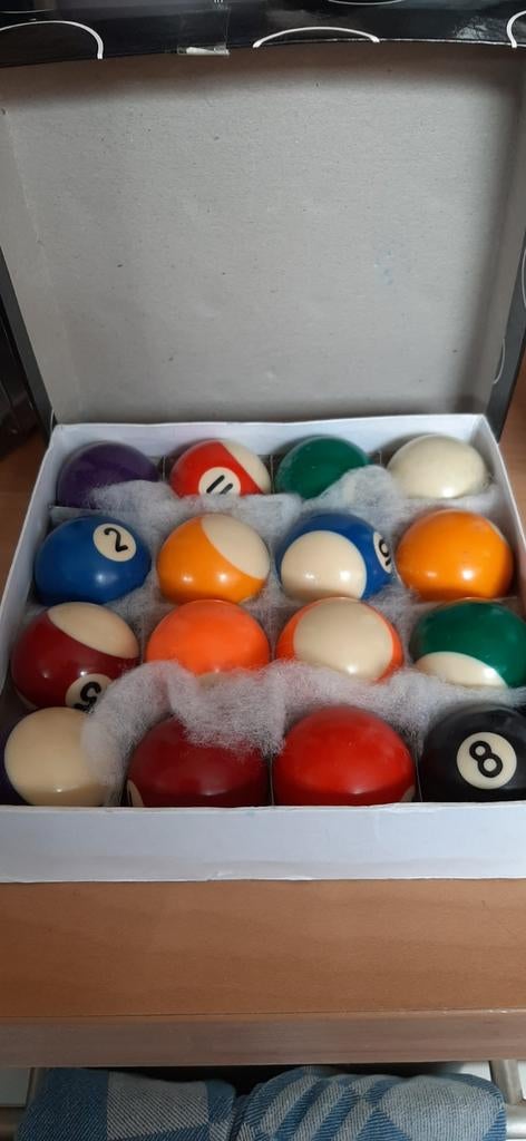Pool Biljart Ballen, Ophalen of Verzenden