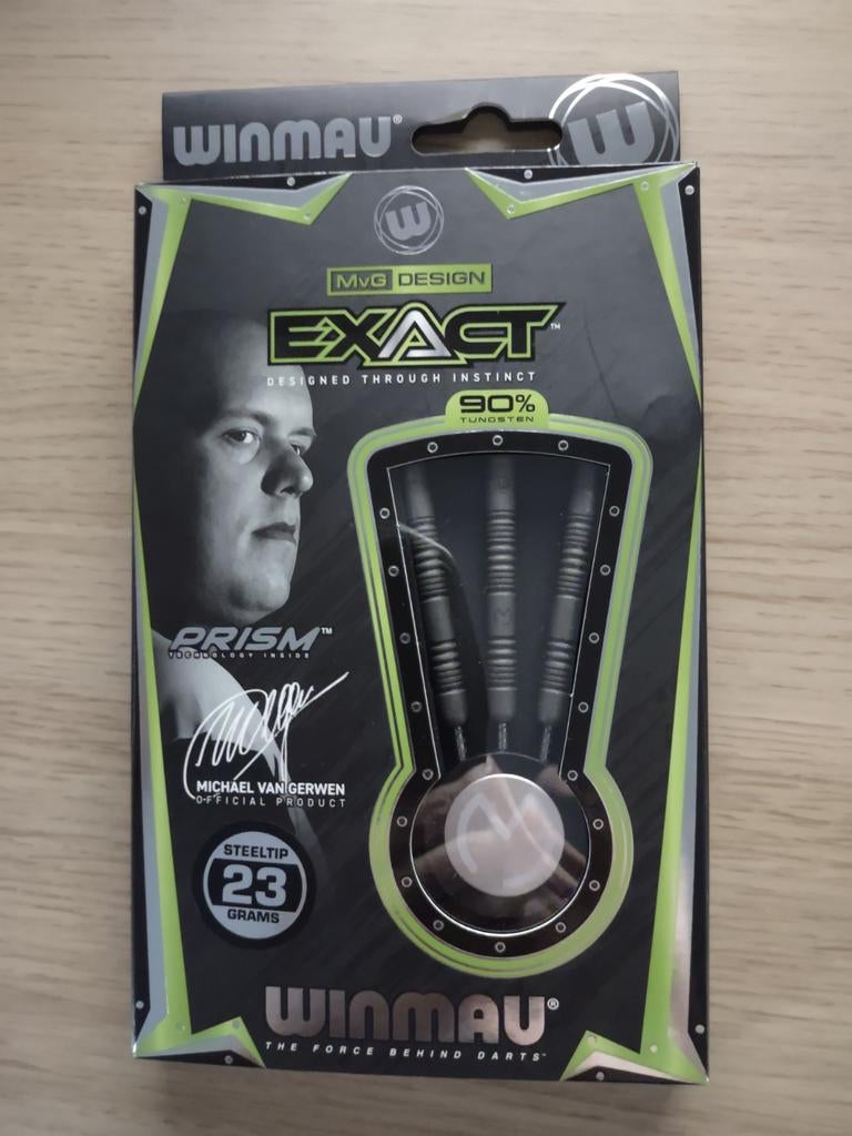 Dartspijlen Winmau Michael Van Gerwen - MVG - Exact 90% - 23, Ophalen, Nieuw