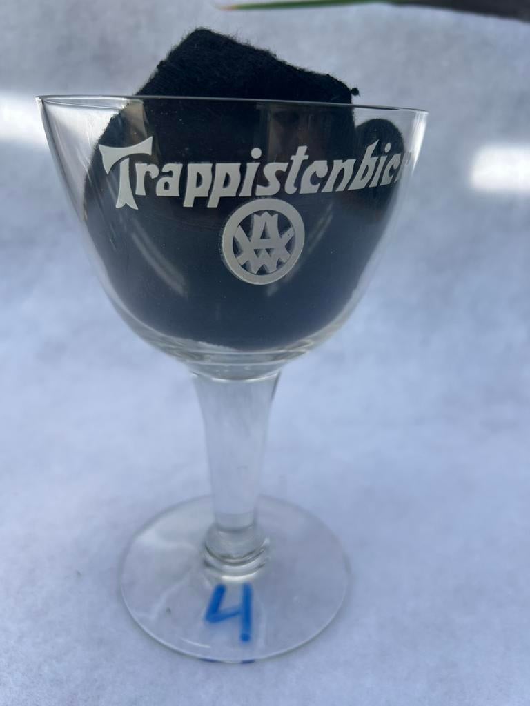 Verre trappistenbier Westmalle n4, Ophalen of Verzenden, Zo goed als nieuw