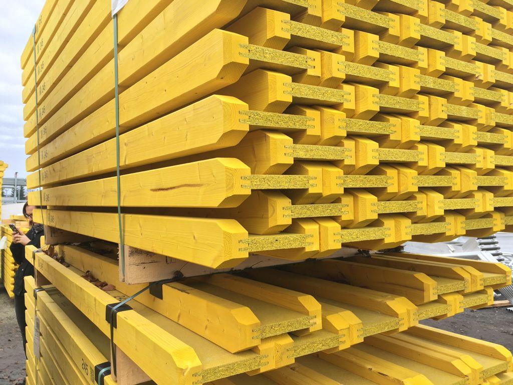 Houten Balken H-20 | 400 m | Naar het plafond, Envoi, Neuf, Autres types, Moins de 2 mètres