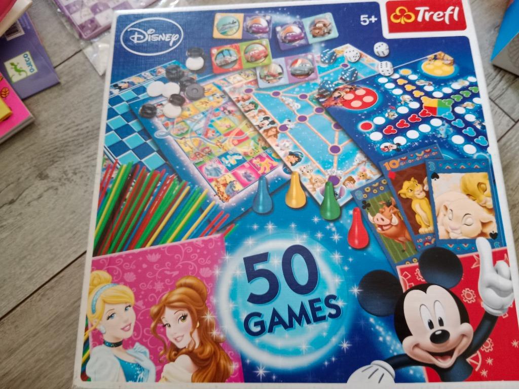 DISNEY TREFL 50 jeux, Enlèvement ou Envoi, Utilisé