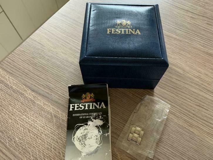 Doos Festina chrono diver  6457 uit jaren 90, Ophalen of Verzenden