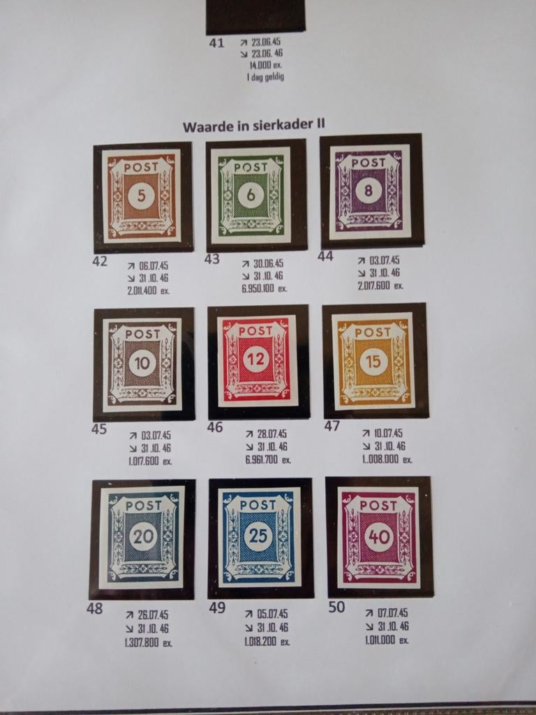 DDR SOVJET ZONE OOST SAKSEN lot 266, Ophalen of Verzenden, DDR