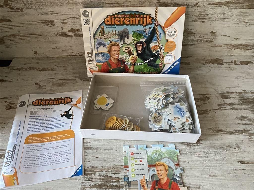 Tiptoi avontuur in het dierenrijk [s467], Verzenden, Zo goed als nieuw