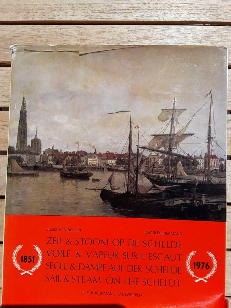 Boek Zeil en stoom op de Schelde : 1851 - 1976, Enlèvement ou Envoi, Comme neuf
