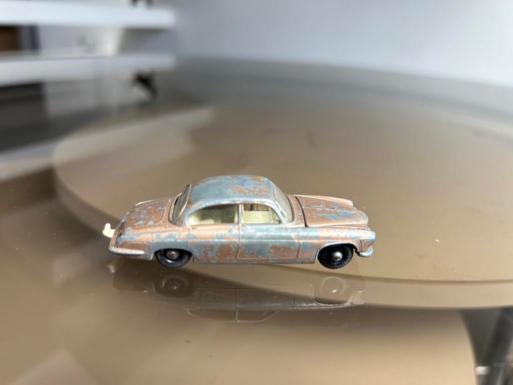 Matchbox Lesney Jaguar Mk10 nr 28-C 1964, Enlèvement ou Envoi