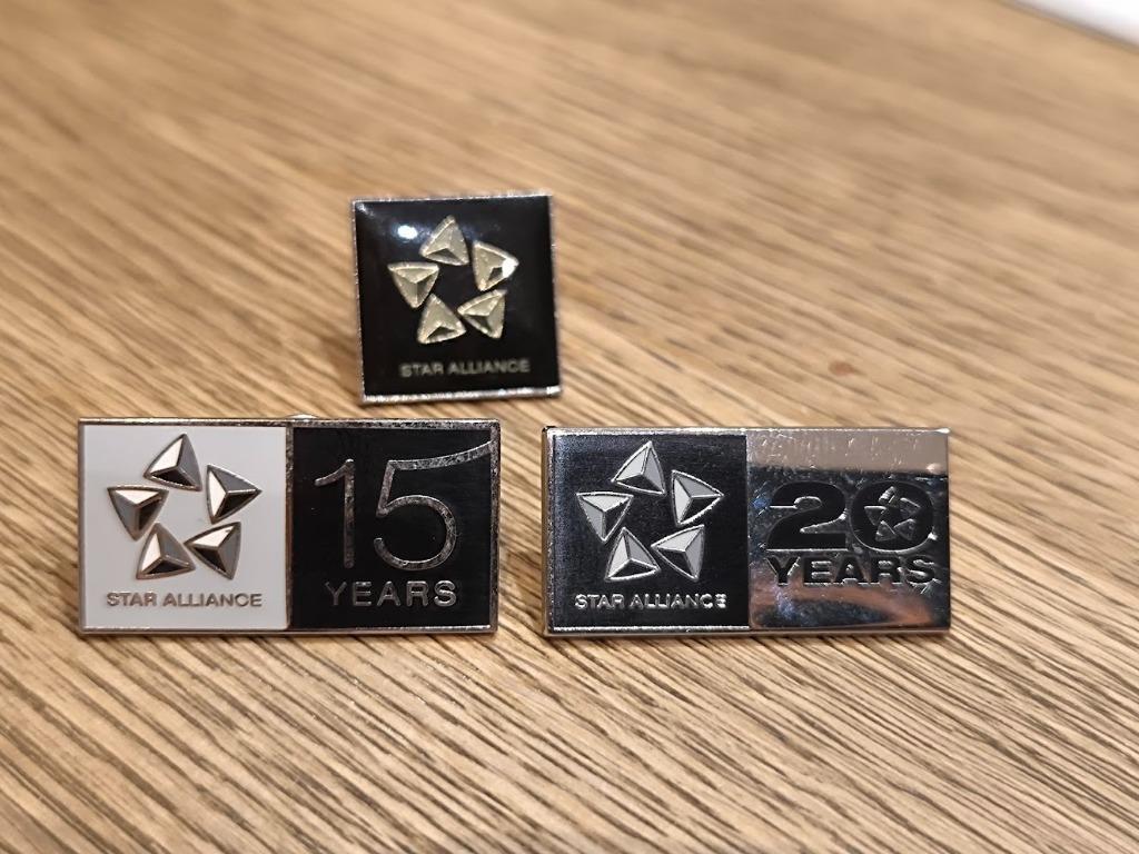 3 luchtvaart Star Alliance 1997 pins (Sl027), Ophalen