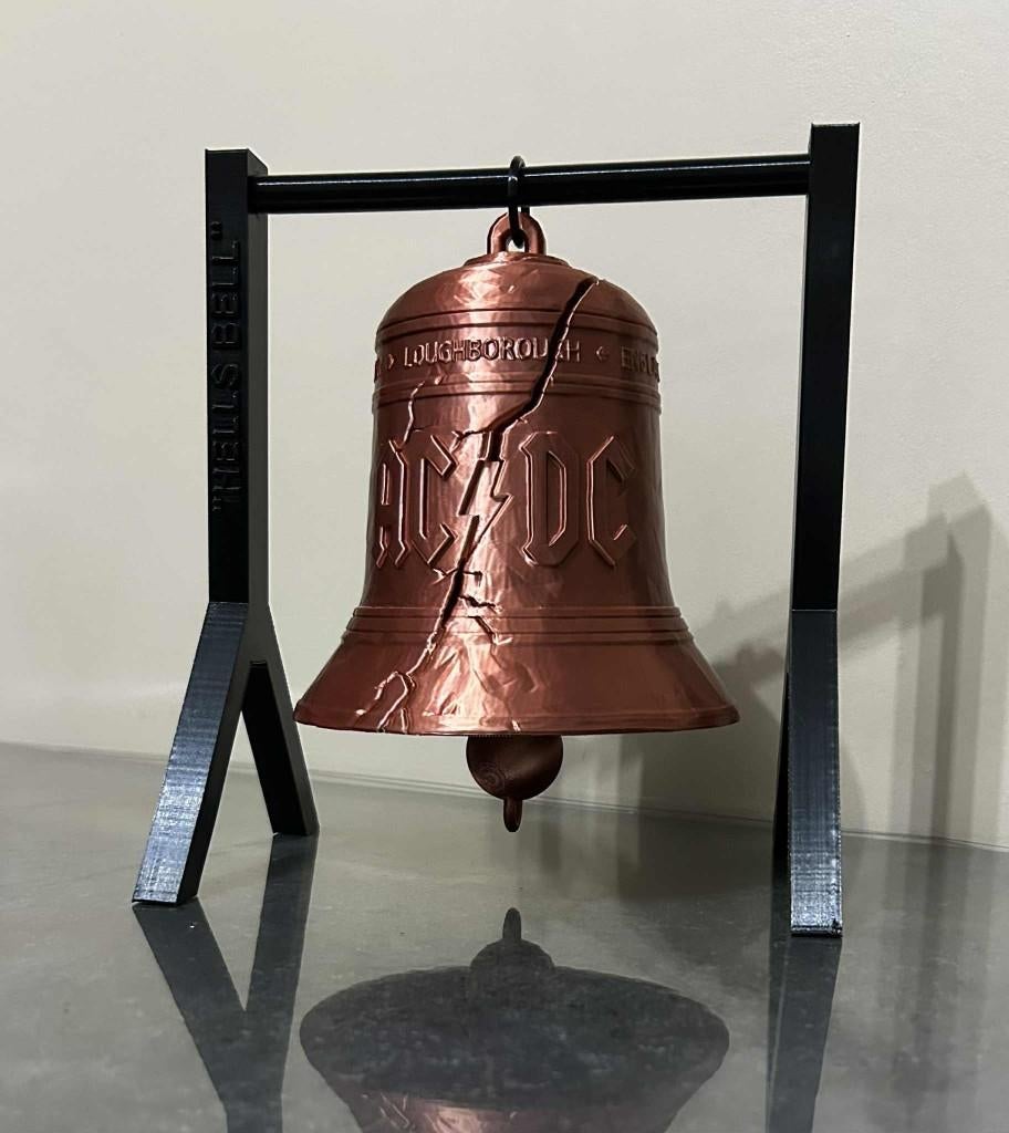 3D print acdc klok op voet, Enlèvement ou Envoi, Neuf, Horloge sur pied