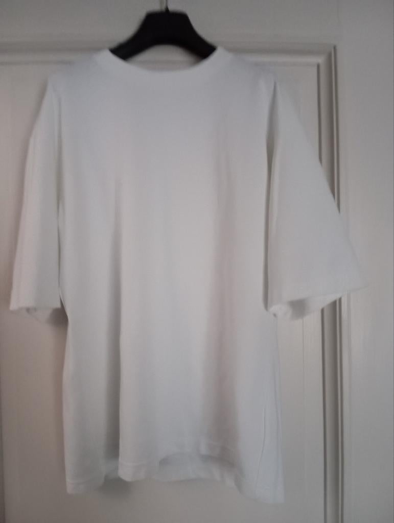 T-shirt blanc basique Uniqlo, taille : M, Enlèvement ou Envoi, Comme neuf