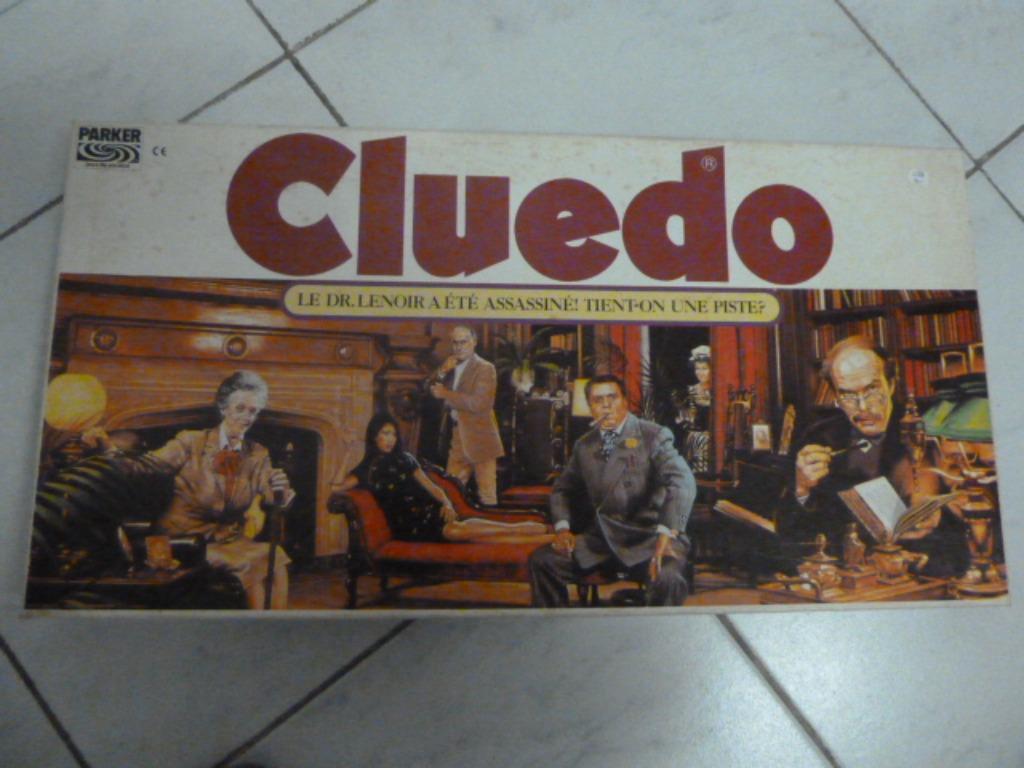 Jeu CLUEDO de Parker (1992)-8 ans et+; 3 à  6 joueurs, Drie of vier spelers, Ophalen of Verzenden, Gebruikt