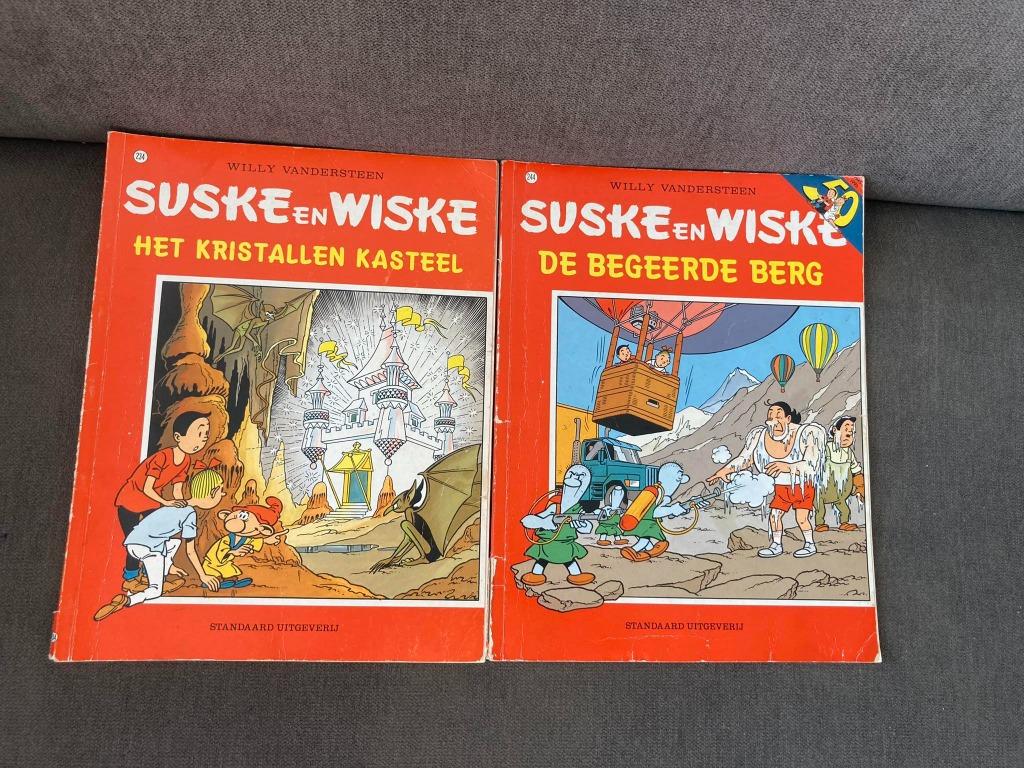 2 strips Suske en Wiske heel goede staat, Boeken, Stripverhalen, Meerdere stripboeken, Ophalen of Verzenden, Gelezen, Vandersteen W