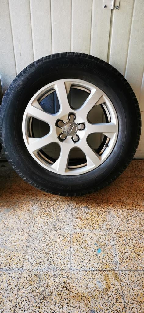 4 JANTES AUDI Q5, Enlèvement, Utilisé, Pneus hiver, Pneu(s)