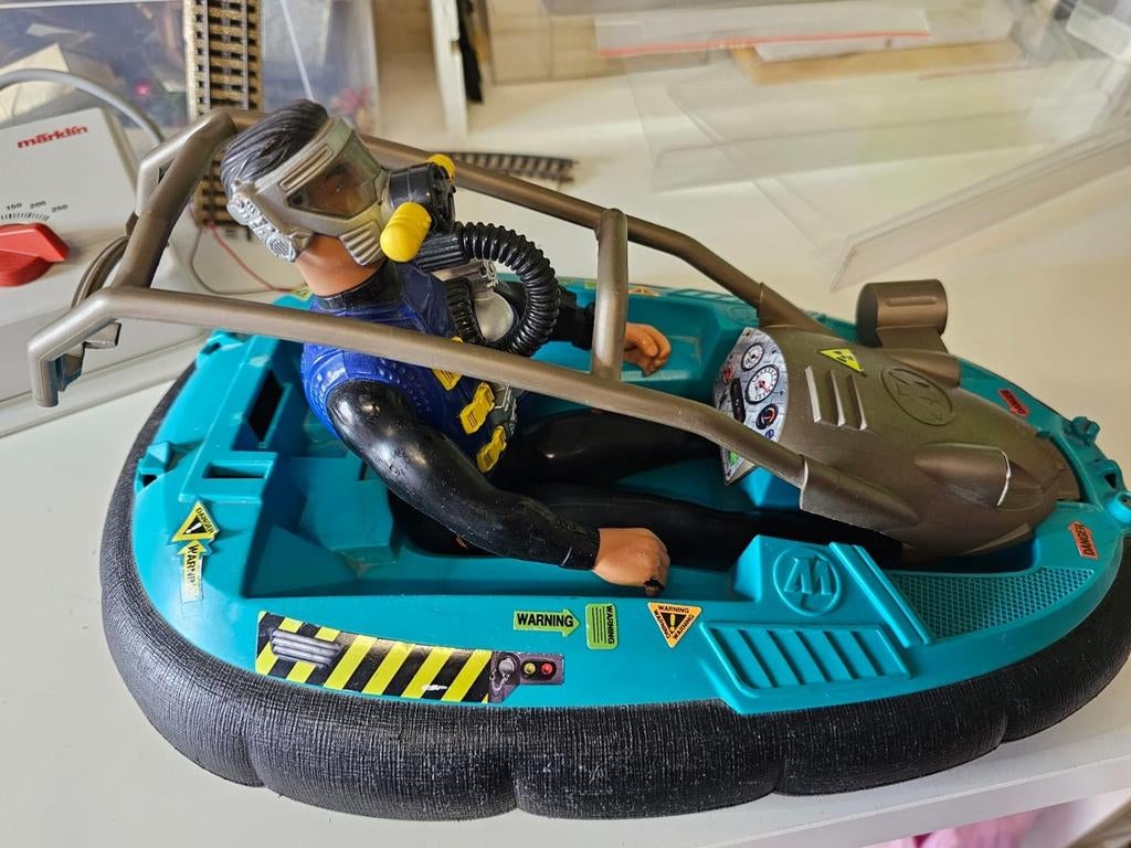 Action Man  aeroglisseur. 
5 euros, Enlèvement ou Envoi, Utilisé