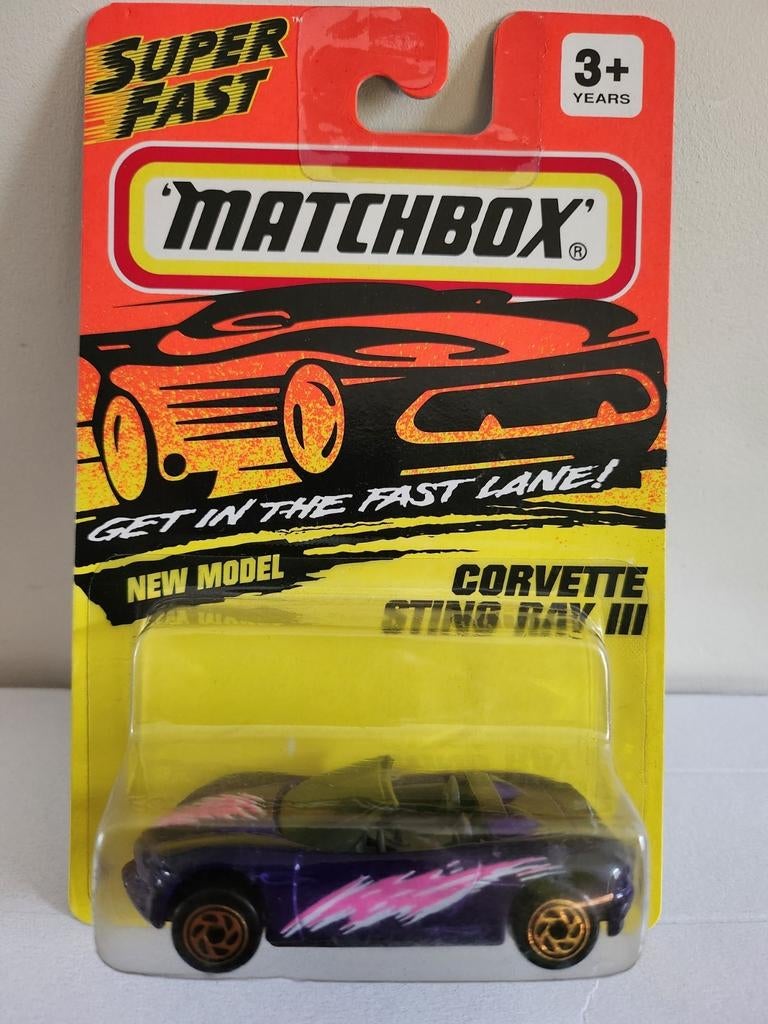 Matchbox Superfast Corvette Stingray III (1994), Ophalen of Verzenden, Nieuw, Auto