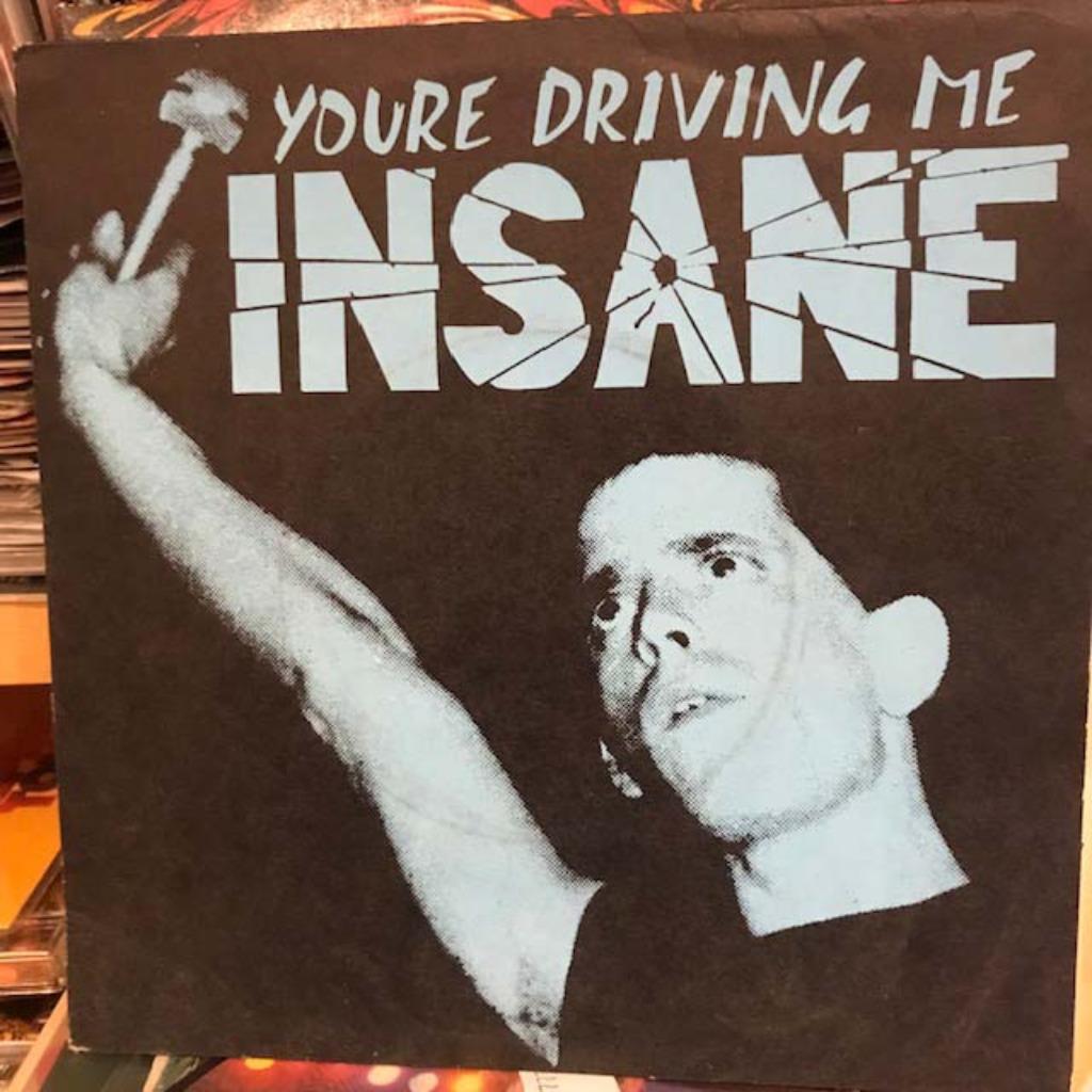 YOU'RE DRIVING ME INSANE - ROUGHNECKS ( LOU REED) 7" SINGLE, Enlèvement ou Envoi, Single, Comme neuf, 7 pouces