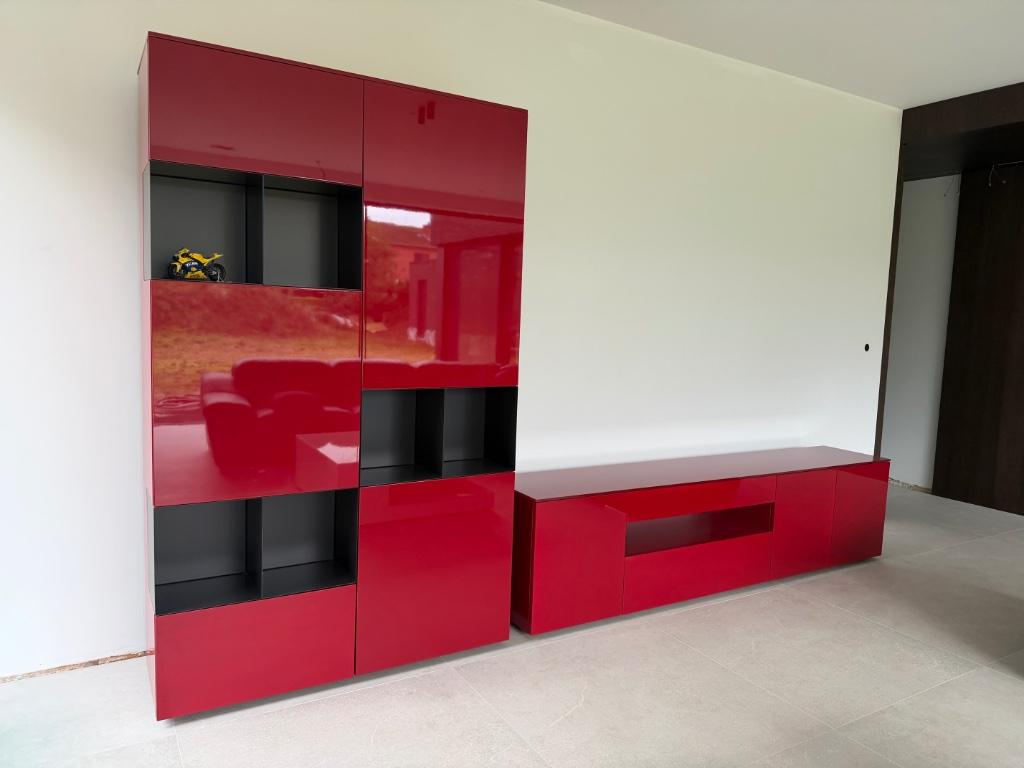 Modern design kast en tv meubel, Ophalen, 150 tot 200 cm, Zo goed als nieuw, Modern