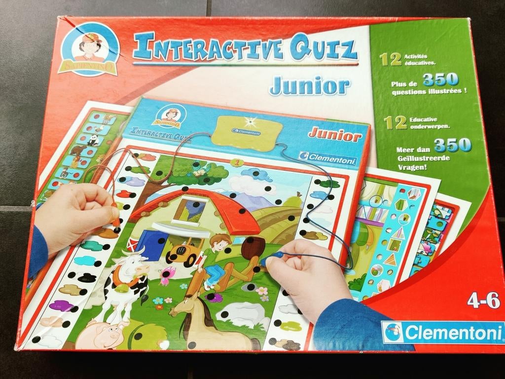 Interactive Quiz Junior, Ophalen, Gebruikt