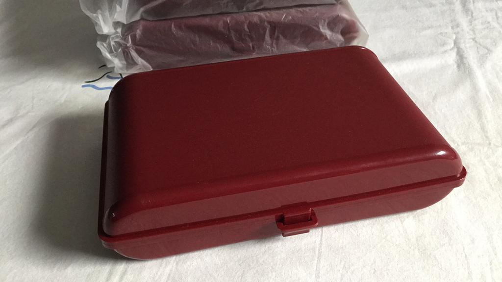 Retro naaidoos tupperware, Huis en Inrichting, Ophalen of Verzenden