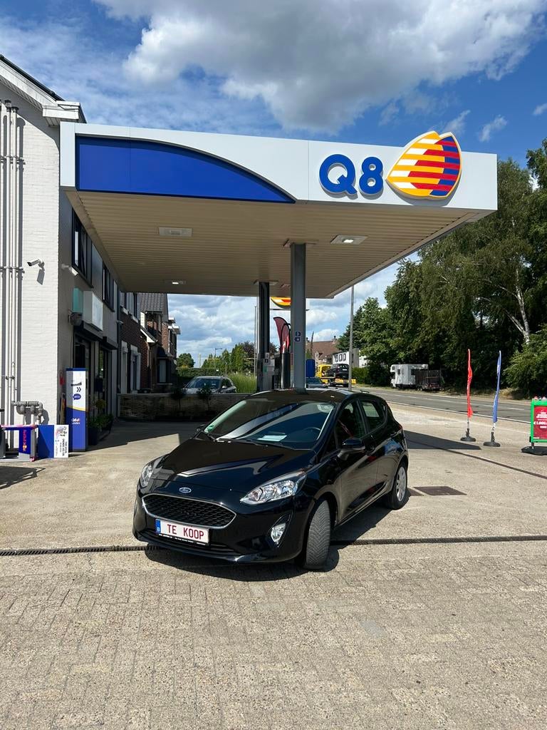 Ford Fiesta 1.0 mk8 2018, Auto's, Voorwielaandrijving, Stof, Zwart, Bedrijf