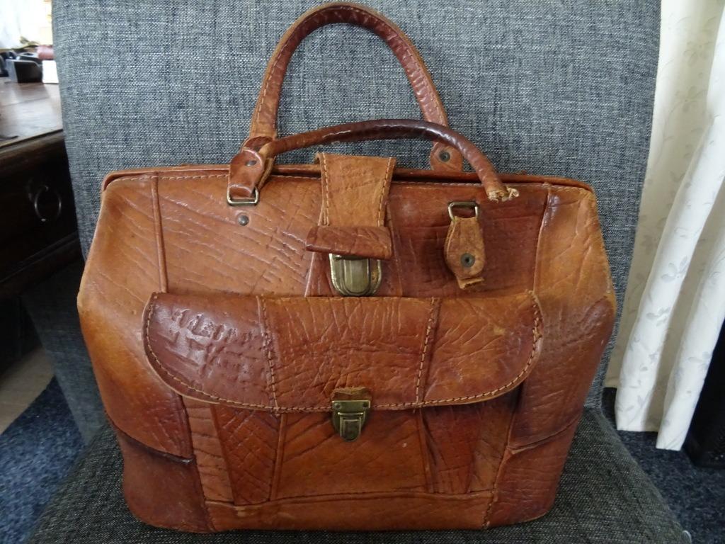 Doktertas vintage dokterstas vintage of antieke dokterstas, Ophalen of Verzenden