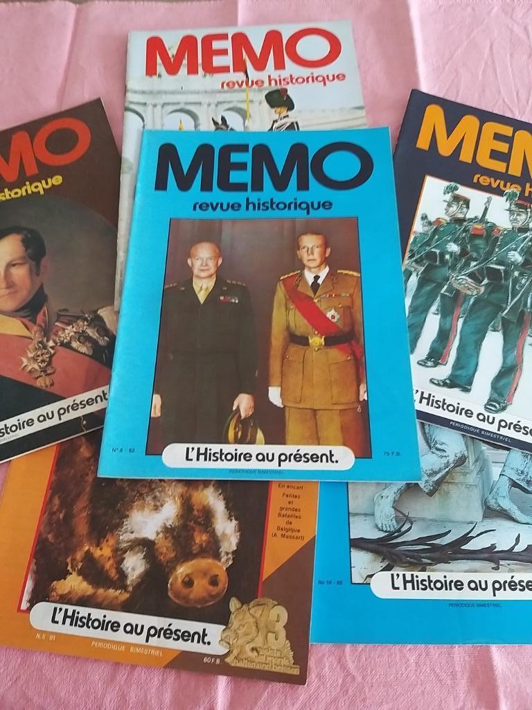 Memo lot 6 magazines Revue historique Histoire au présent, Enlèvement ou Envoi, 20e siècle ou après, Utilisé