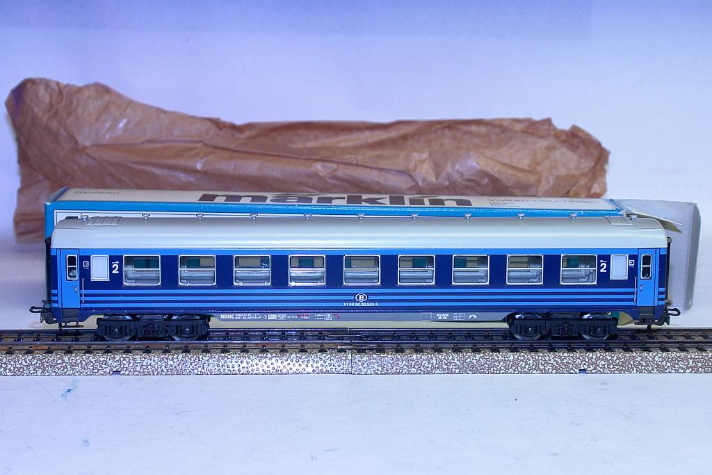 MARKLIN 4116 VOITURE SNCB NMBS TIN PLATE, Wisselstroom, Ophalen of Verzenden, Märklin, Nieuw
