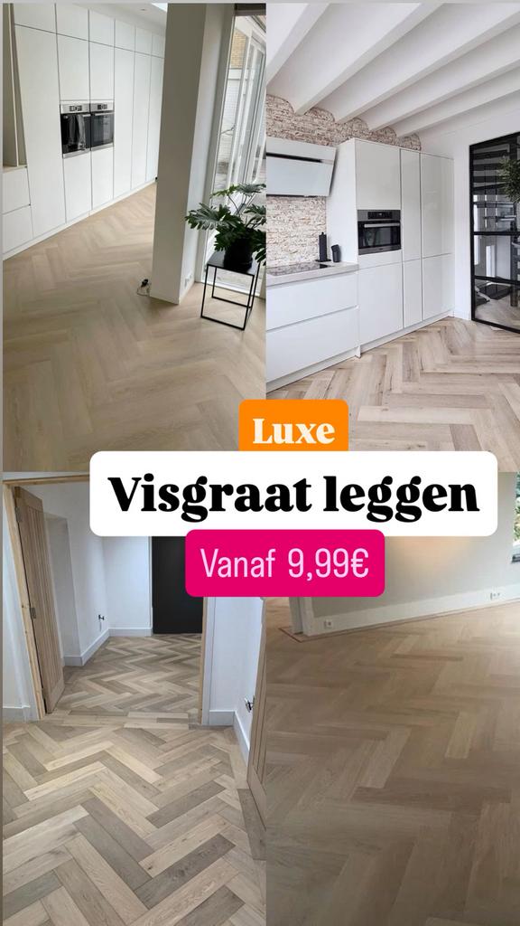 Actie: Nu 30% korting op al onze vloerwerken!, Ophalen, Zo goed als nieuw