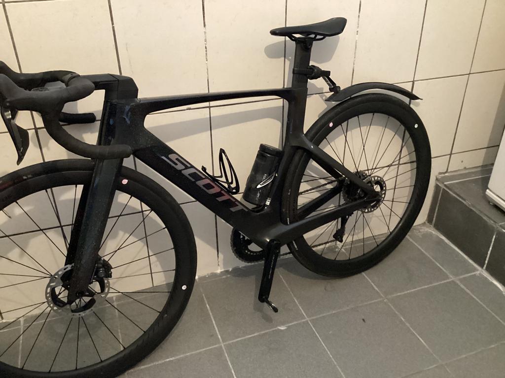Scott koersfiets, Ophalen, Gebruikt, Carbon, Heren