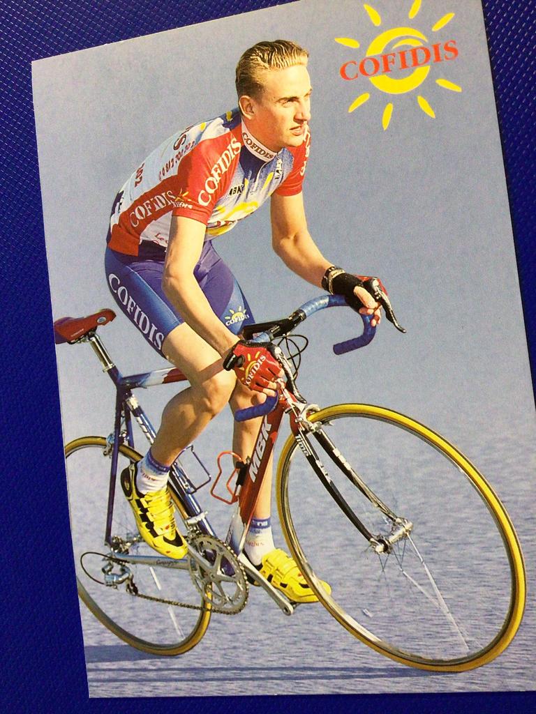 wielerkaart 2000  team cofidis  frank vandenbroucke, Envoi, Comme neuf