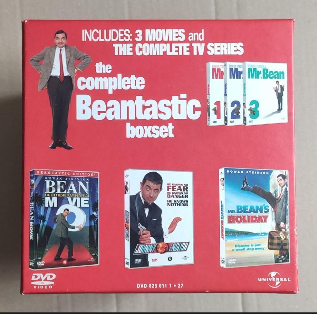 Mr. Bean /Johnny English - Rowan Atkinson Special Box 6 DVD, Alle leeftijden, Ophalen of Verzenden, Zo goed als nieuw, Overige genres