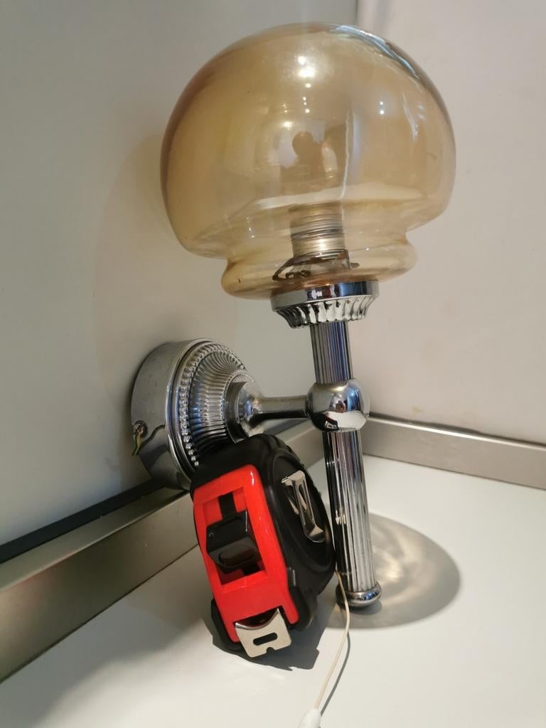 Vintage wandlamp / muurlamp jaren 70, Antiek en Kunst, Ophalen of Verzenden
