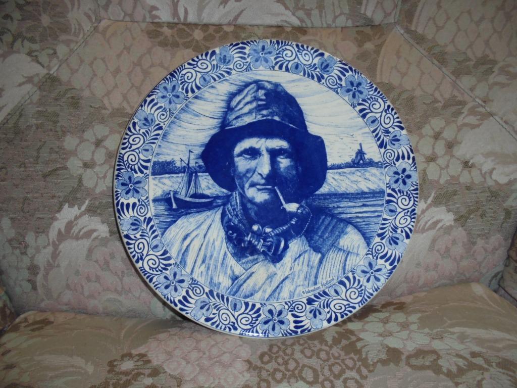 plat pêcheur en delft, Enlèvement