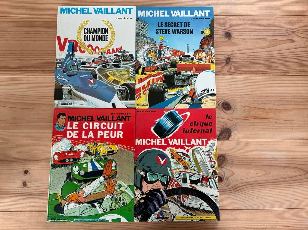 BD Michel Vaillant, Plusieurs BD, Enlèvement ou Envoi, Utilisé