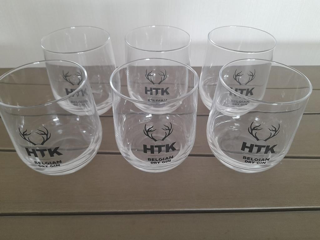 Verres à gin HTK, Collections, Verres & Petits Verres, Enlèvement ou Envoi, Neuf