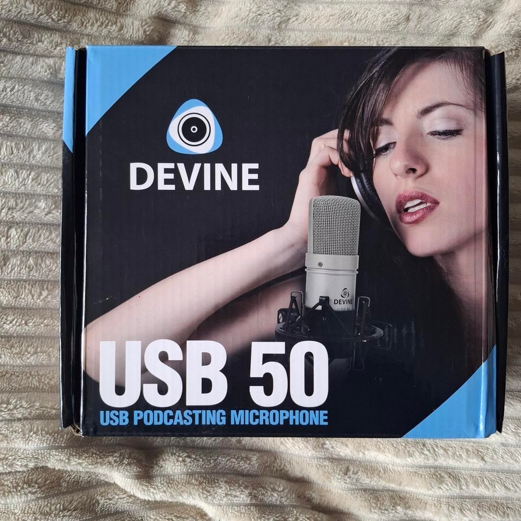 Devine USB 50 condenser microfoon, Muziek en Instrumenten, Ophalen, Nieuw